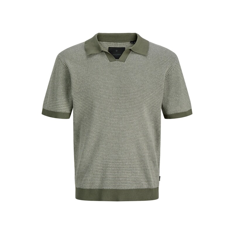 JACK & JONES Svetr JPRBLAHudson nefritová / bílá