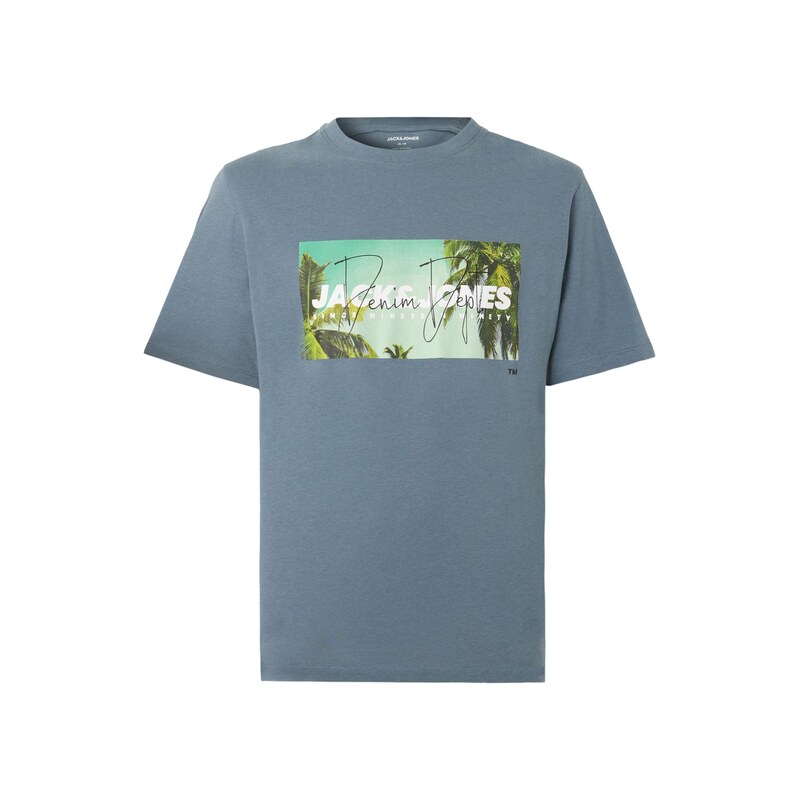 JACK & JONES Tričko JJIndiana safírová / olivová / černá / bílá