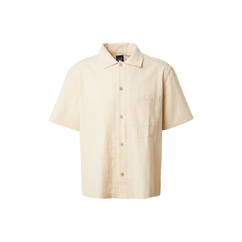 GAP Košile pastelově žlutá / offwhite