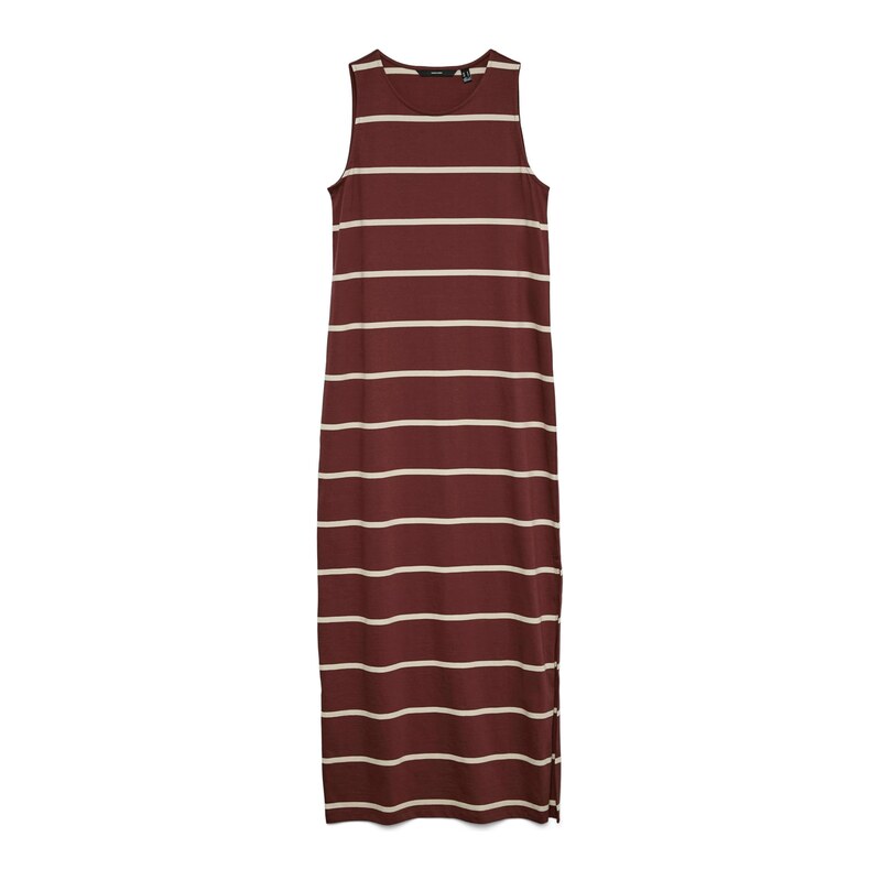 VERO MODA Šaty VMDINA krémová / bordó