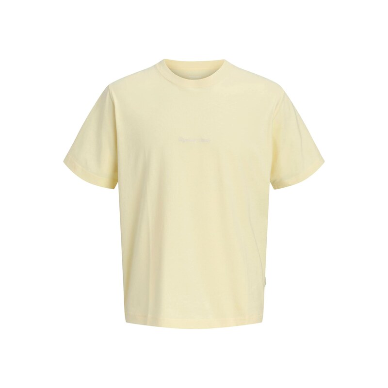 Jack & Jones Junior Tričko JORNORREBRO pastelově žlutá / bílá