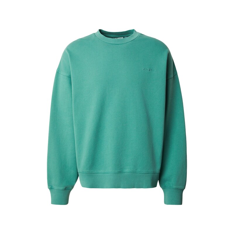 Carhartt WIP Mikina Benton tyrkysová