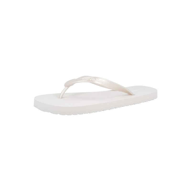 Calvin Klein Žabky stříbrně šedá 115098682