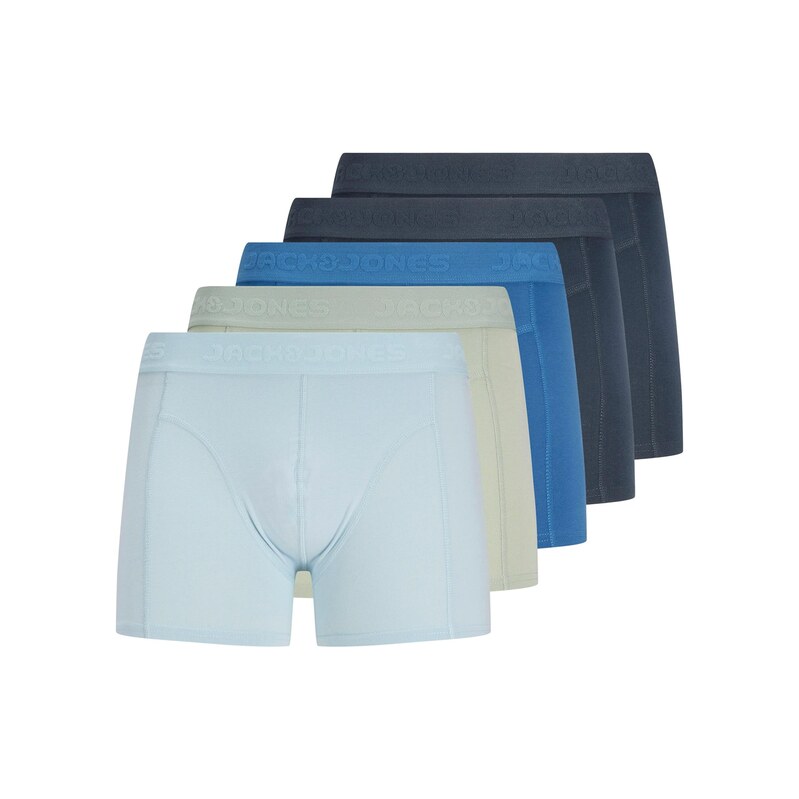 JACK & JONES Boxerky JACGilli modrá / noční modrá / světlemodrá