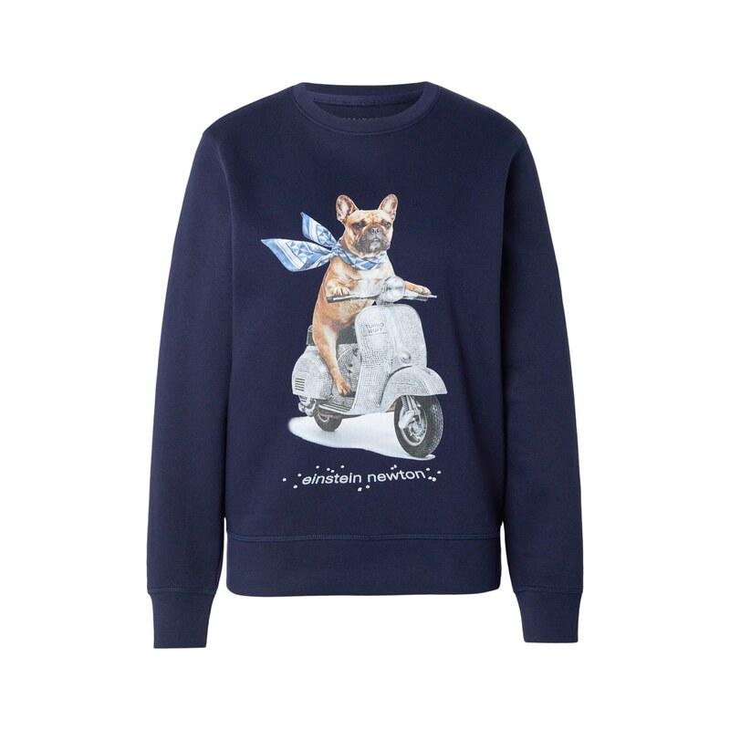 EINSTEIN & NEWTON Mikina Turbo Wuff Madison námořnická modř / světle 115098971