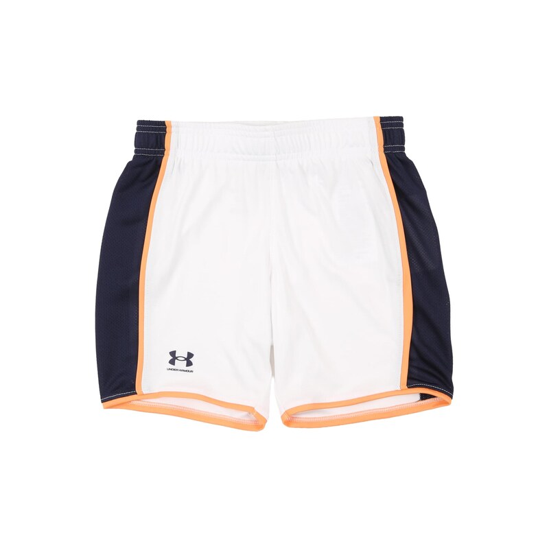 UNDER ARMOUR Sportovní kalhoty marine modrá / jasně oranžová /