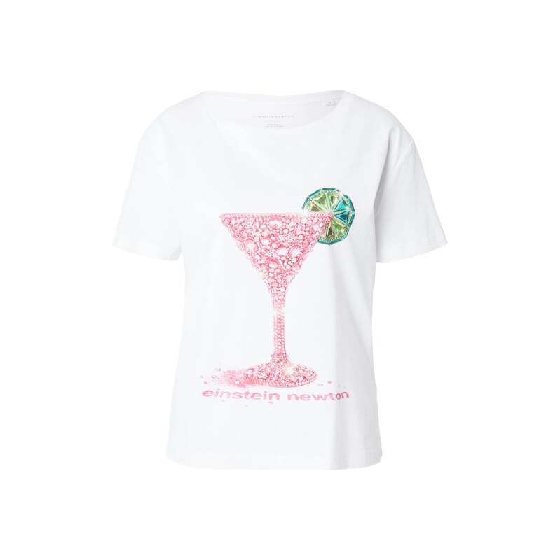 EINSTEIN & NEWTON Tričko Glitter Cocktail zelená / smaragdová / pink / 115099606