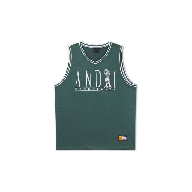 AND1 Sportovní top jedle / bílá 115099658