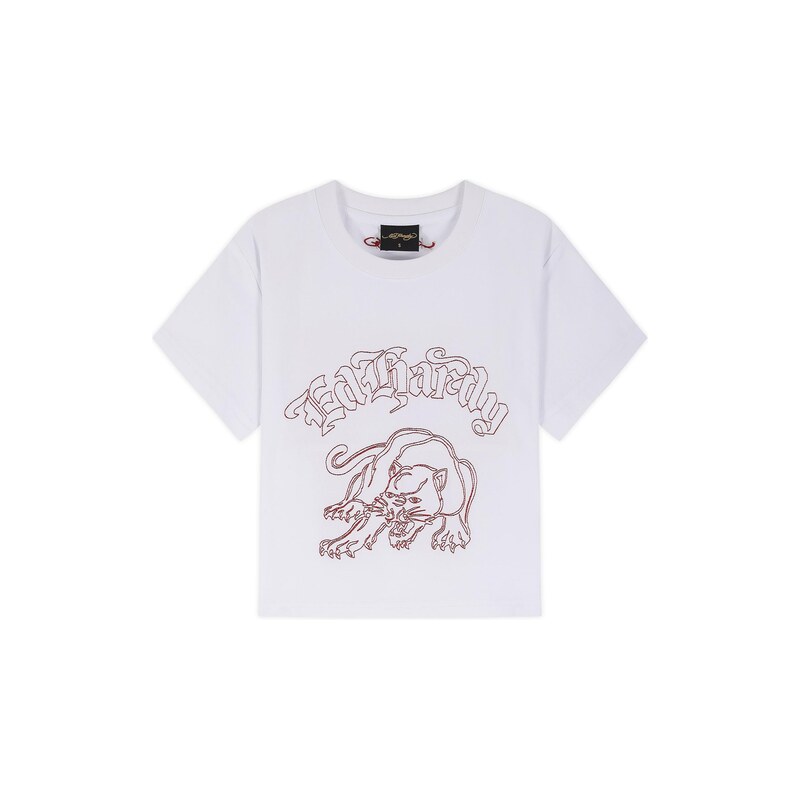 Ed Hardy Tričko červená / bílá 115099697