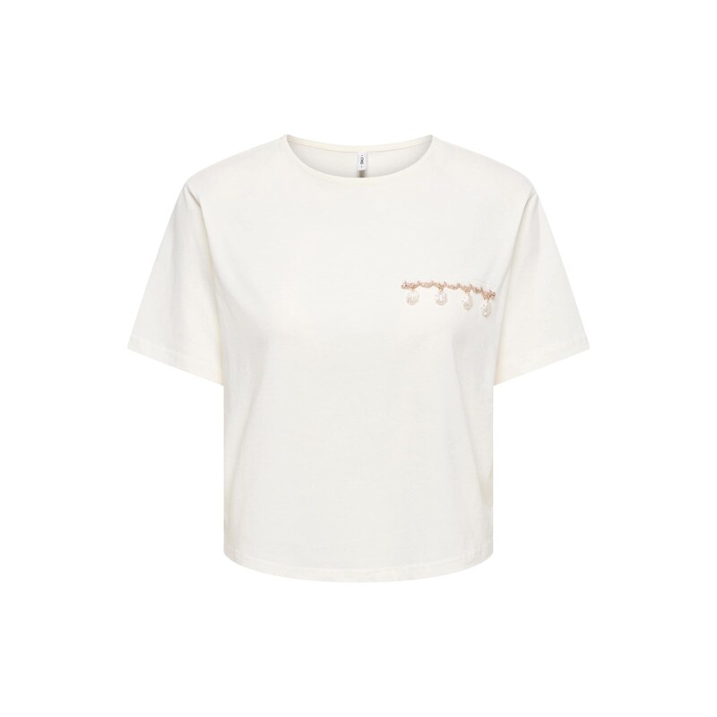 ONLY Tričko ONLELLEN offwhite