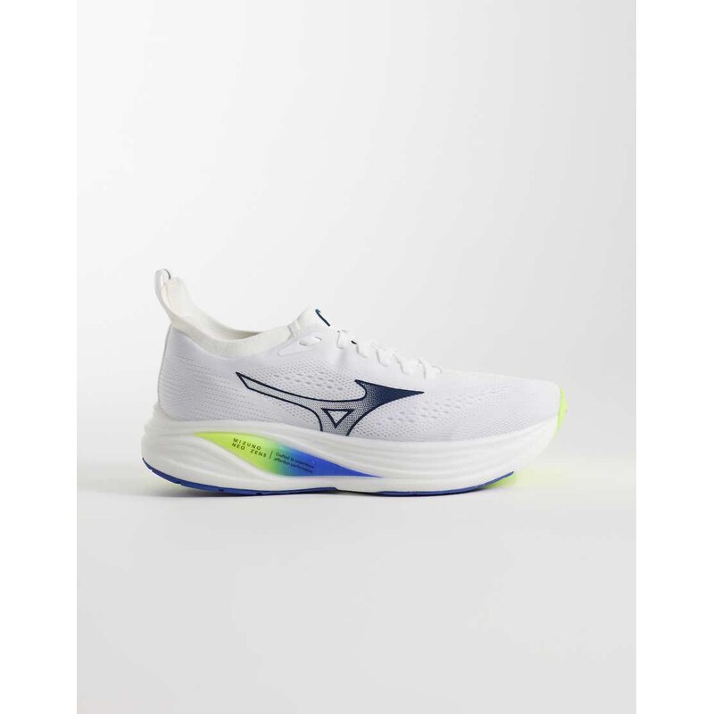 Mizuno Neo Zen 2 running trainers in white and blue 115132318