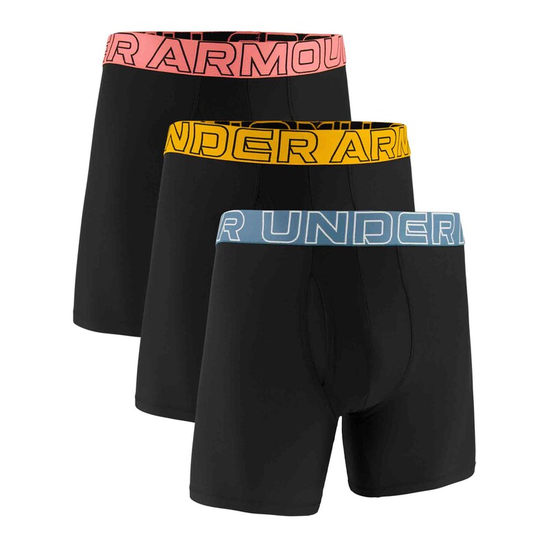 Pánské boxerky Under Armour - 3-pack Ua Performance Tech - Solid