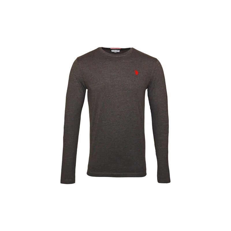 U.S. POLO ASSN. Tričko barvy bláta / červená