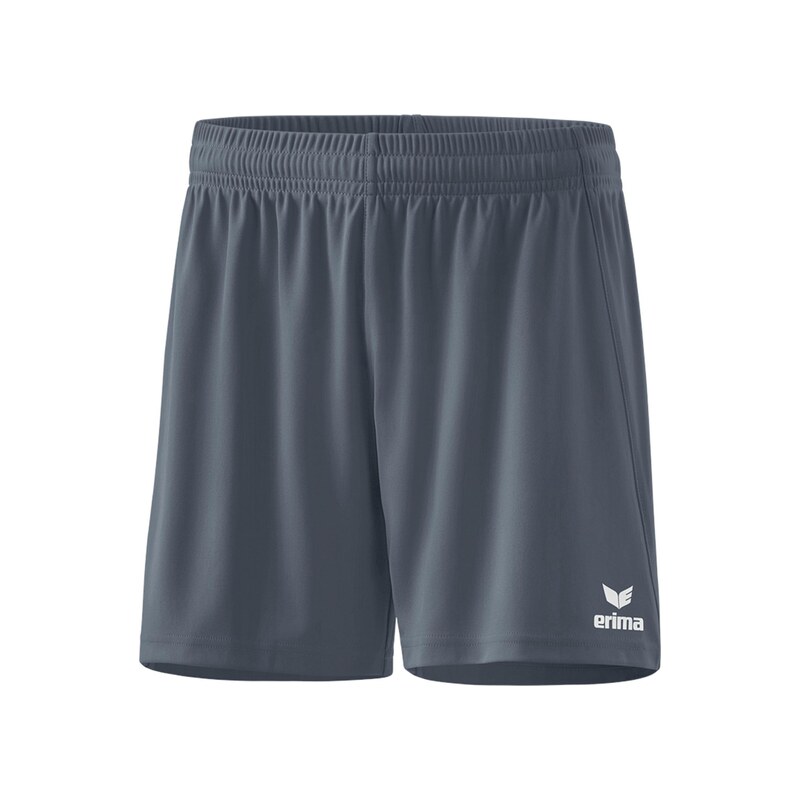 ERIMA Sportovní kalhoty tmavě šedá / bílá