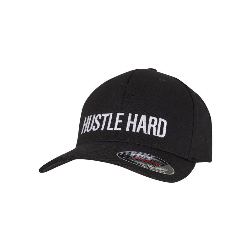 Mister Tee Kšiltovka Hustle černá / bílá 115094527