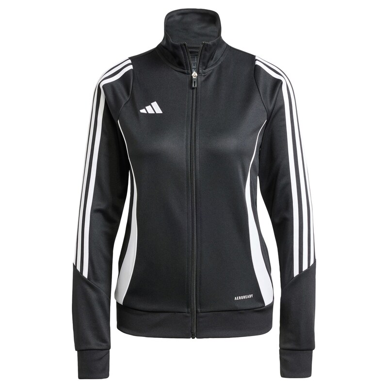 ADIDAS PERFORMANCE Sportovní bunda Tiro 24 černá / bílá