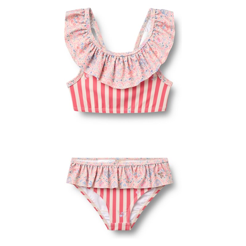 WHEAT Bikiny Bothilda modrá / růžová / malinová / offwhite 115094909