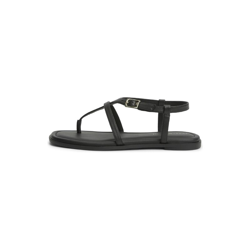 TOMMY HILFIGER Žabky Strap Toe Post černá