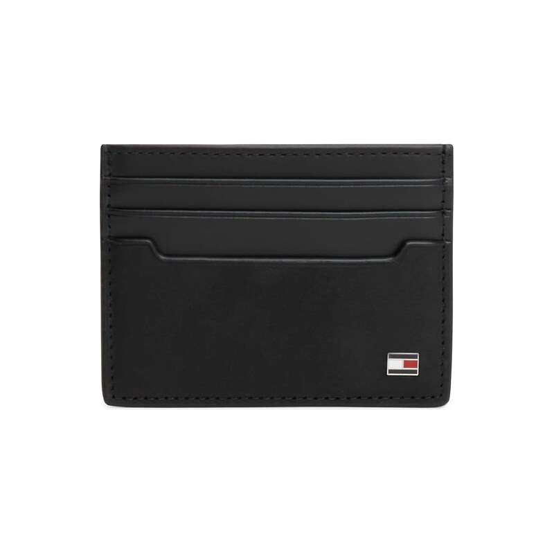 TOMMY HILFIGER Pouzdro Enamel Flag Card černá