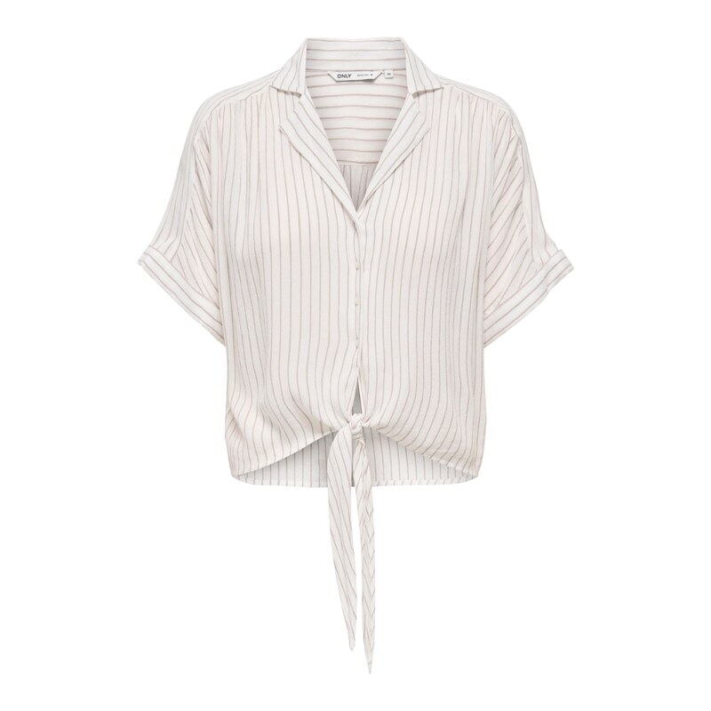 ONLY Halenka ONLPAULA hnědá / offwhite