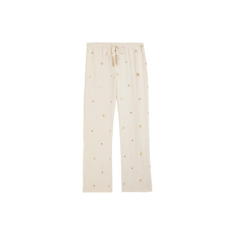 Scalpers Kalhoty offwhite 115096119