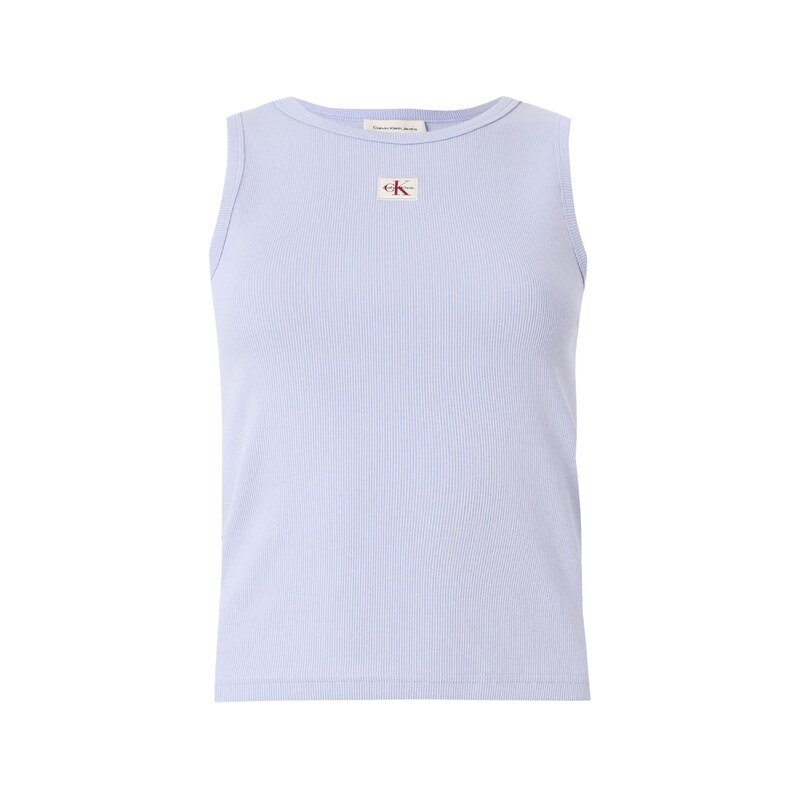 Calvin Klein Jeans Top Tank světle fialová