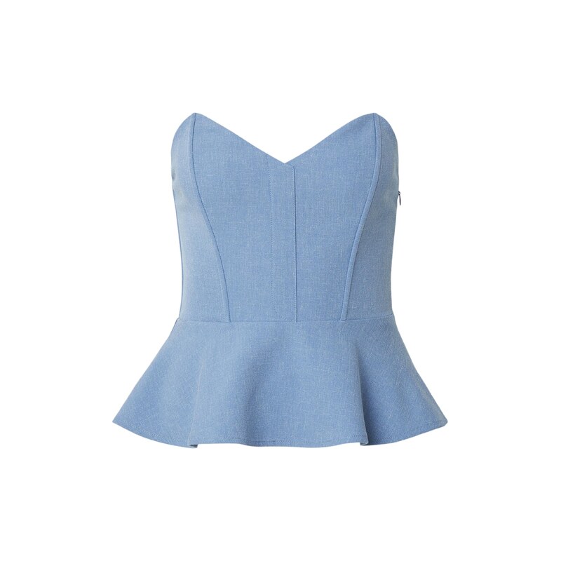ORIMEI by Victoria Swarovski Top kouřově modrá
