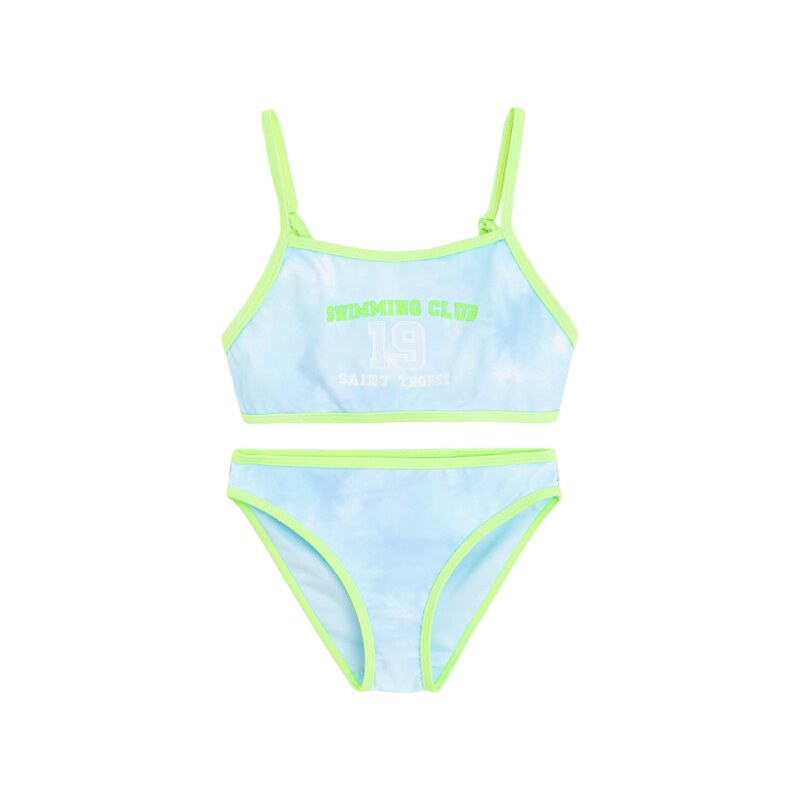 Cool Club Bikiny světlemodrá / světle zelená