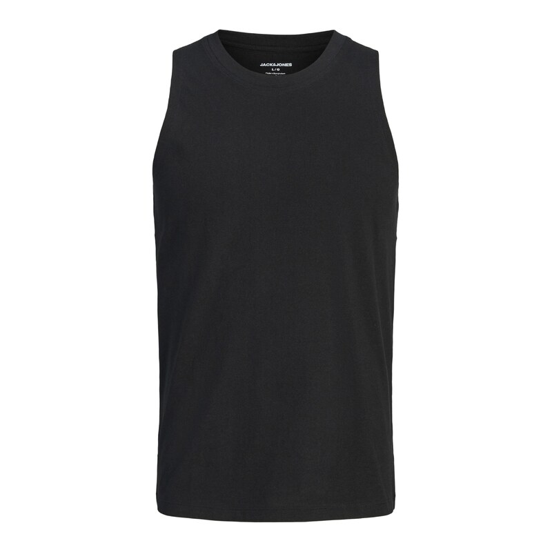 JACK & JONES Tričko JJSUNSET černá / bílá