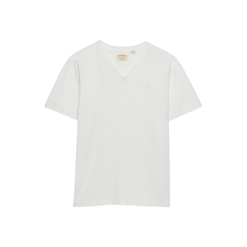 Superdry & Co Tričko CLASSIC bílá