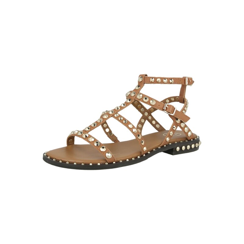 ASH Páskové sandály PRECIOUS02 velbloudí / zlatá 115098661