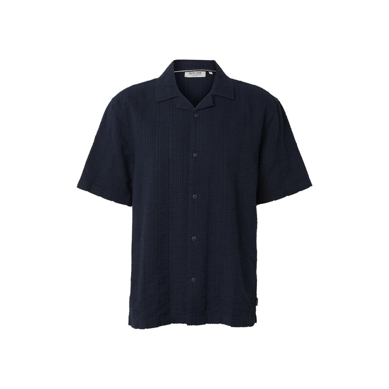 INDICODE JEANS Košile Waves tmavě modrá