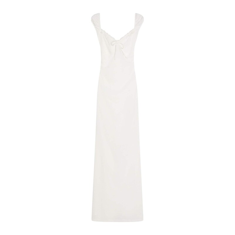 Bershka Letní šaty offwhite
