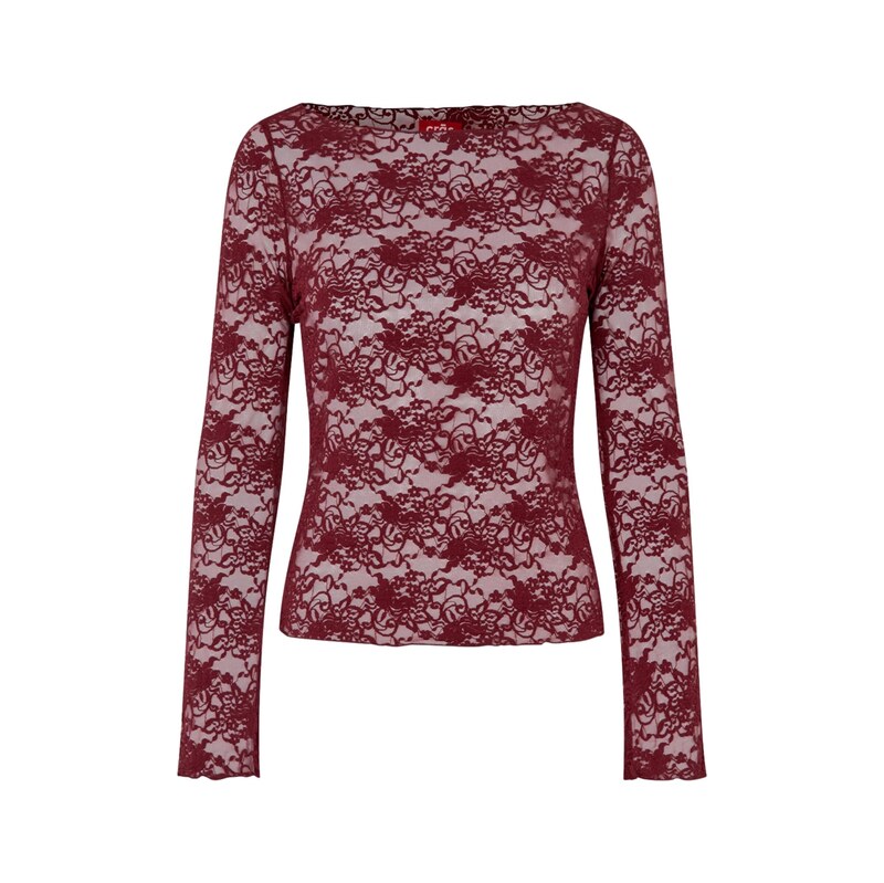 Crās Top Lettiecras vínově červená 115097177