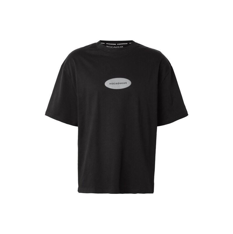ROCAWEAR Tričko Simpleroc šedá / černá