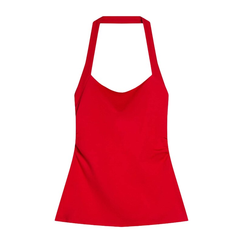 Bershka Top červená