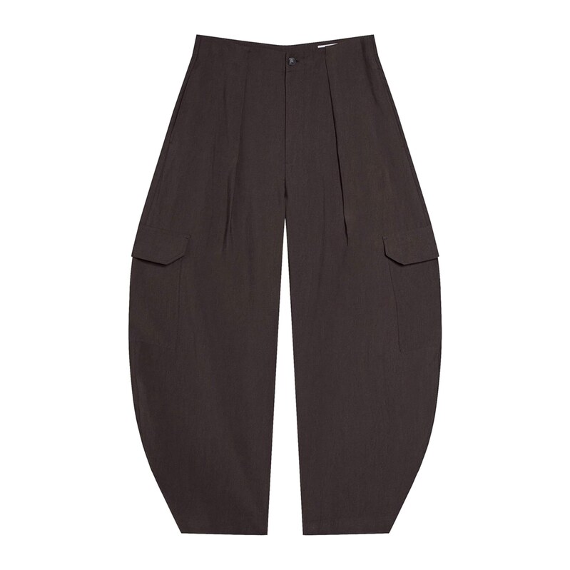 Bershka Kapsáče tmavě šedá