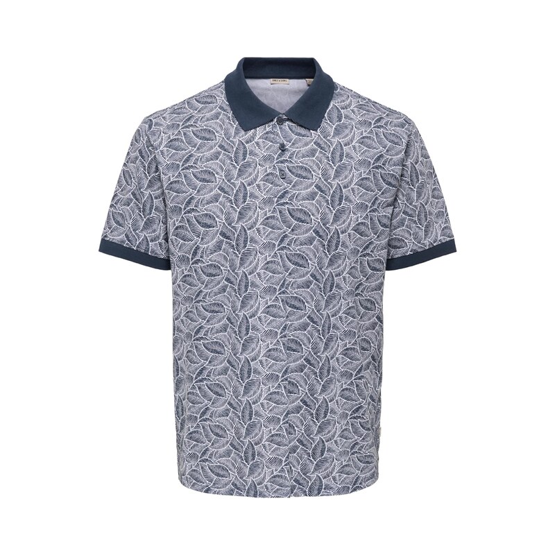 Only & Sons Tričko ONSJASON námořnická modř / bílá