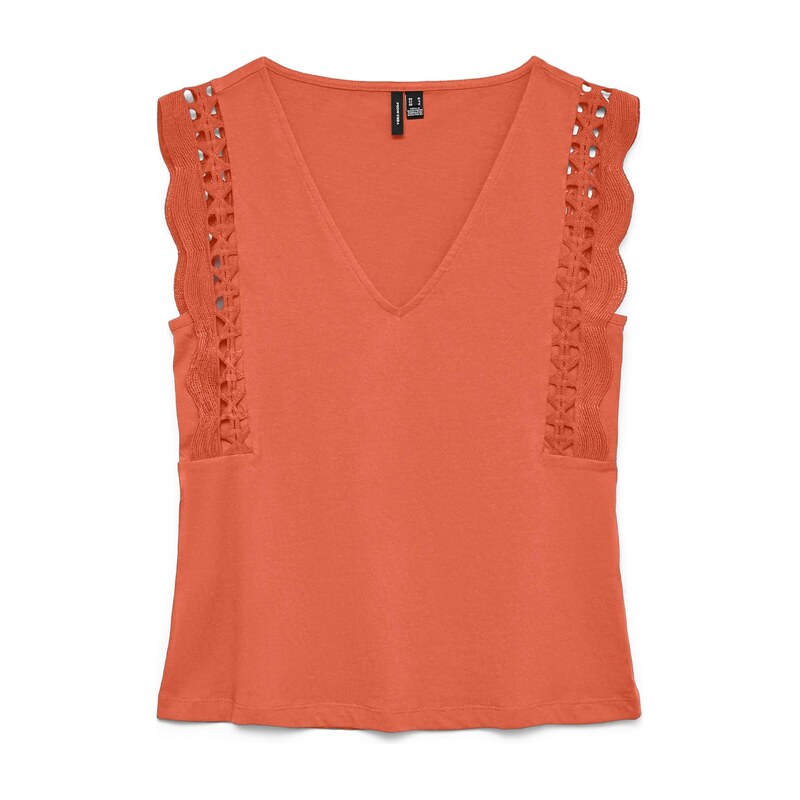 VERO MODA Top VMGABBY oranžová