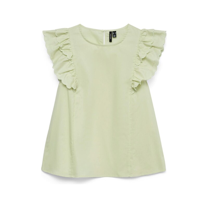 VERO MODA Halenka VMRITA světle zelená