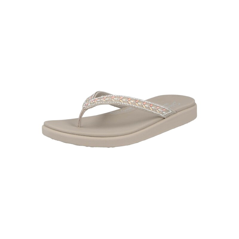 SKECHERS Žabky MEDITATION LUXE šedobéžová 115100028