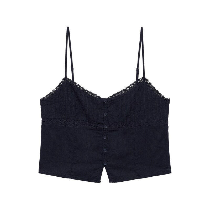 Pull&Bear Top PACIFIC námořnická modř 115098065