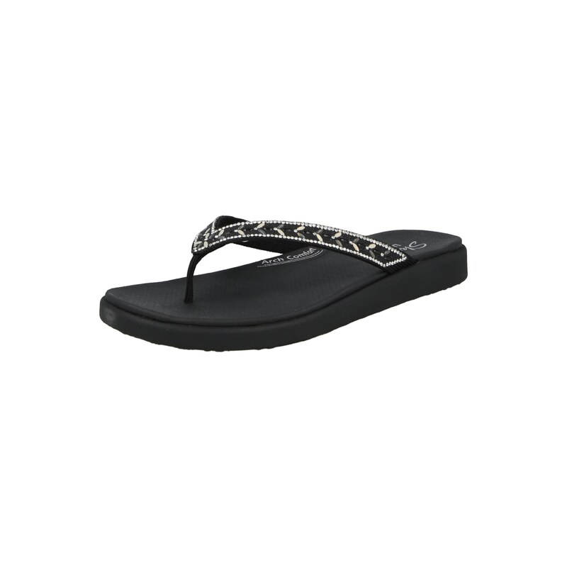 SKECHERS Žabky MEDITATION LUXE černá 115100047