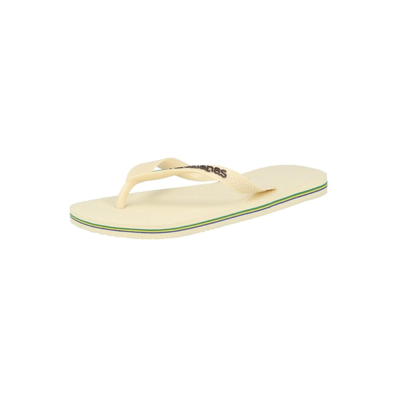 HAVAIANAS Žabky BRASIL hnědá / světle žlutá 115100058