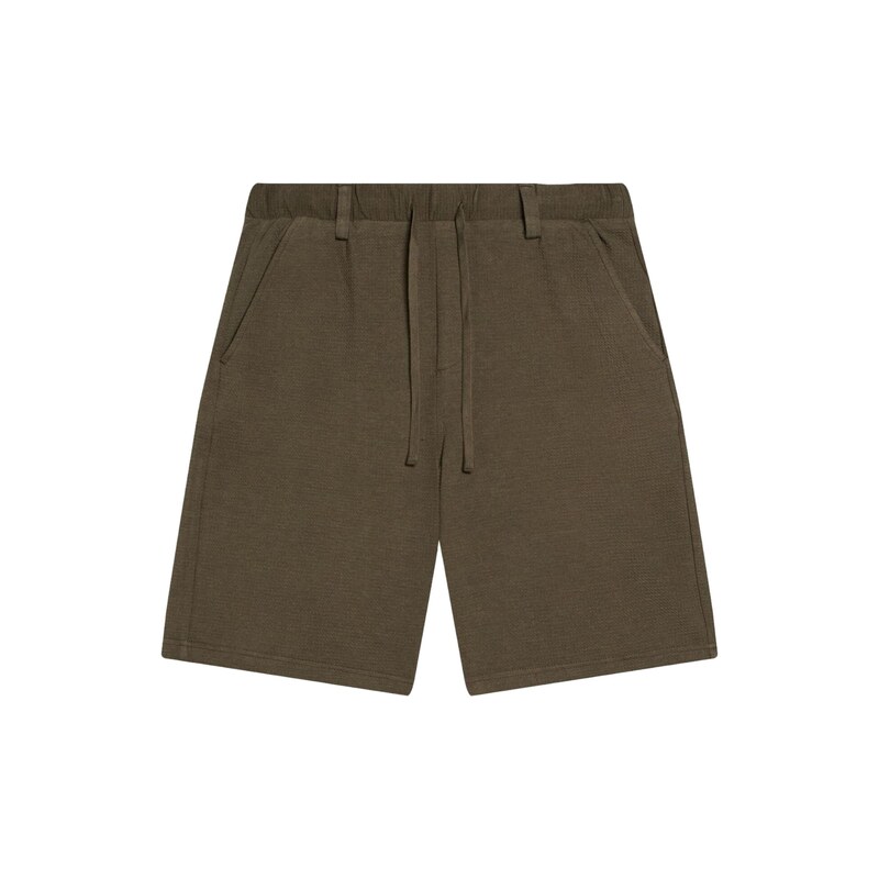 Bershka Kalhoty olivová