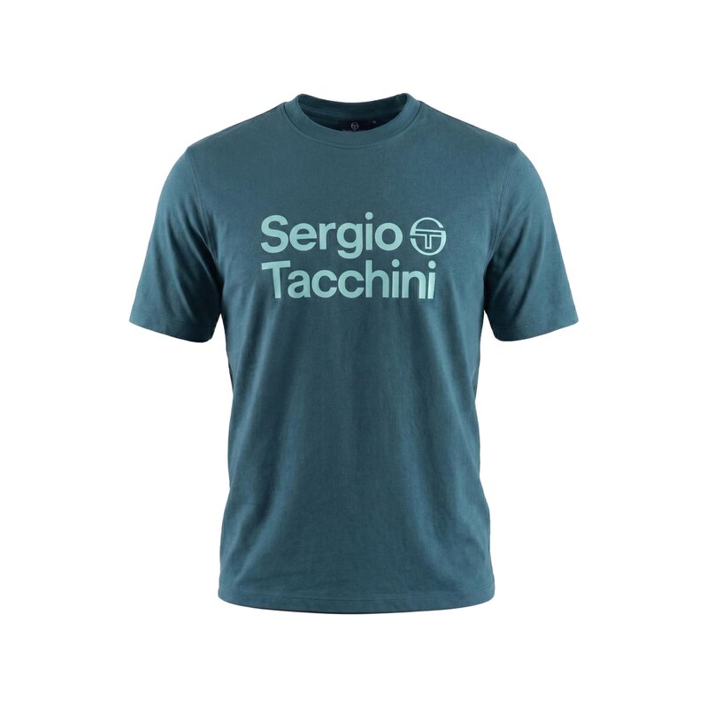 Sergio Tacchini Tričko světlemodrá / petrolejová