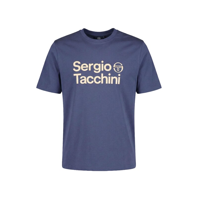 Sergio Tacchini Tričko indigo / offwhite