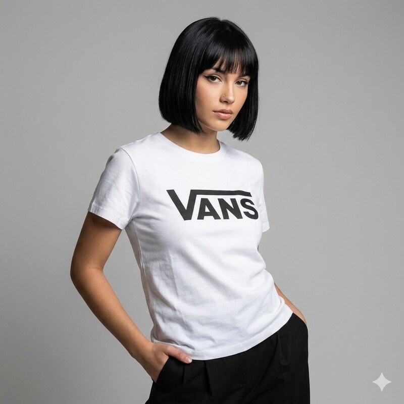 Vans Flying V Crew Tee WHITE 48346622