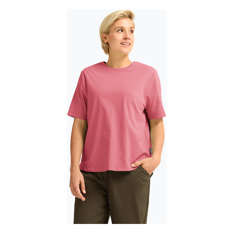 Dámské trekové tričko Jack Wolfskin Travel T evening rose