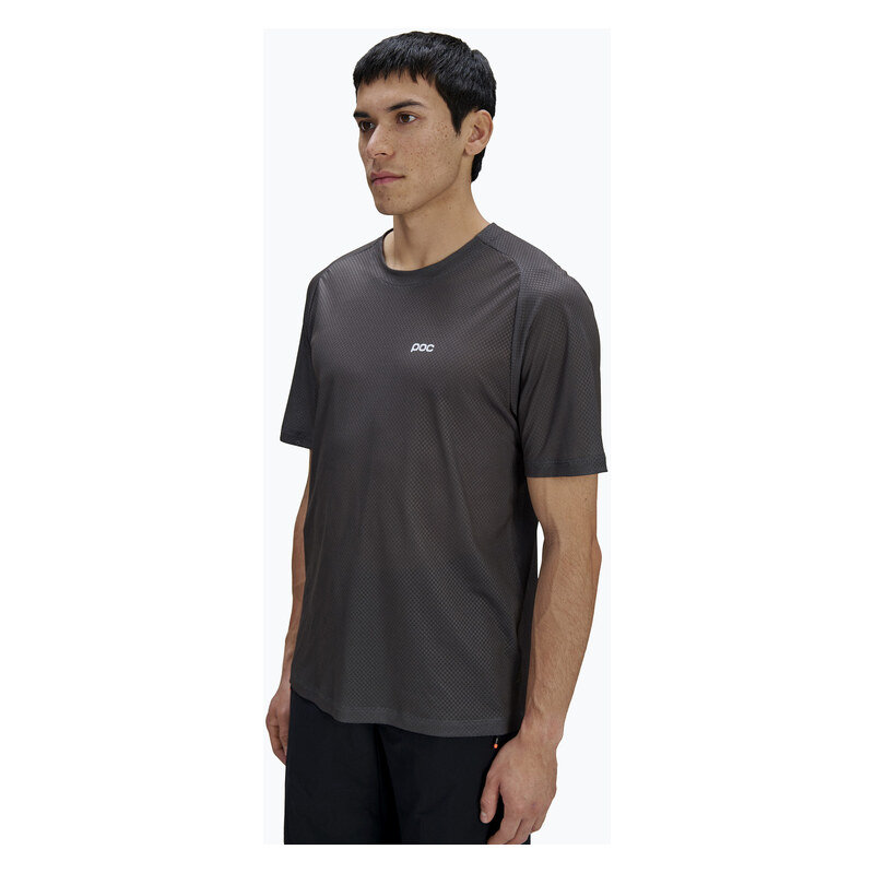 Pánský cyklistický dres POC Motion Air Jersey sylvanite grey